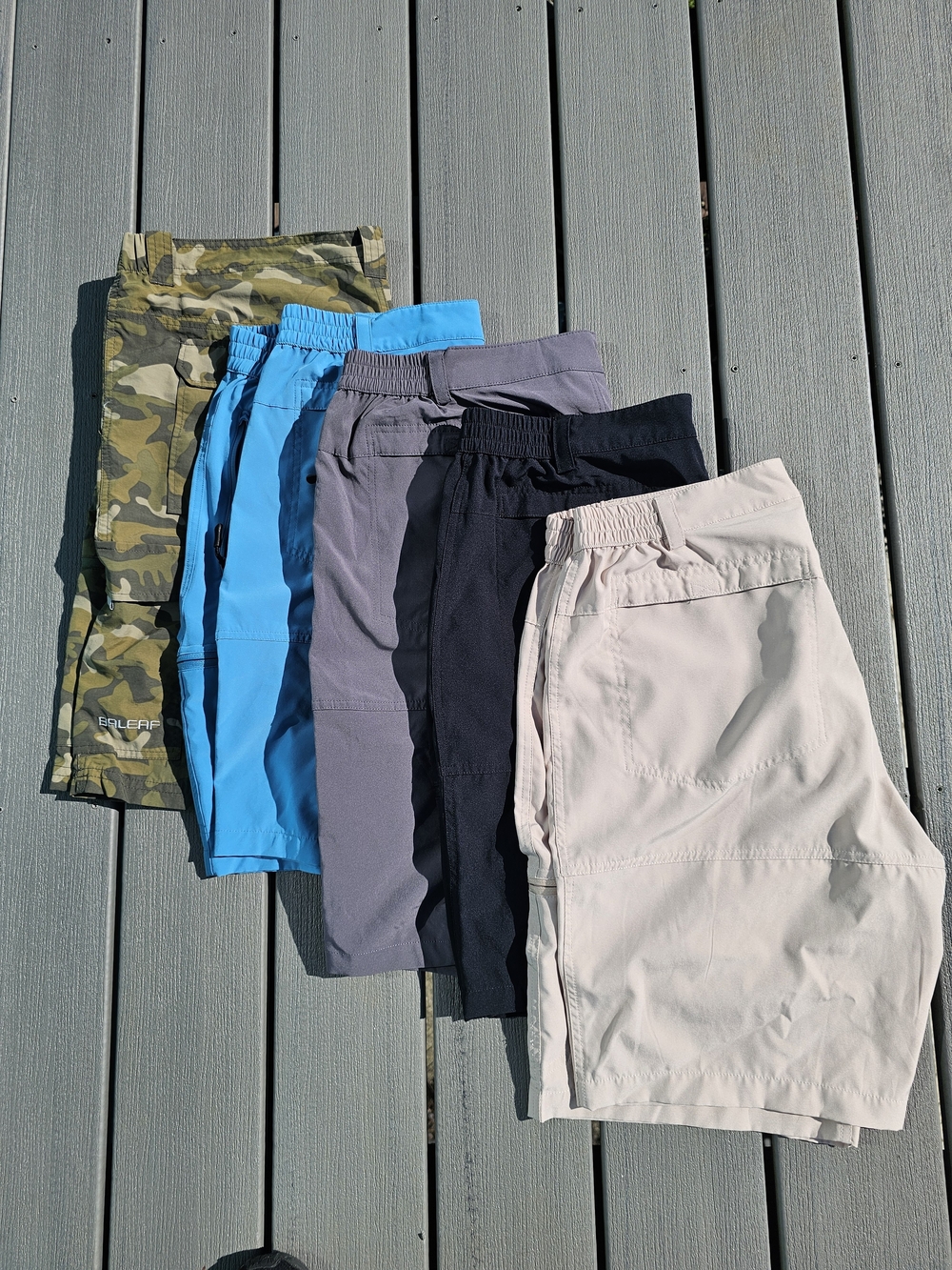 Bundle Of 5 Pairs Of BALEAF cargo Shorts